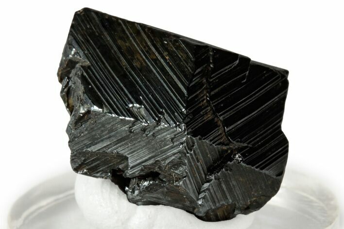 Striated Octahedral Magnetite Crystal - Utah #333964